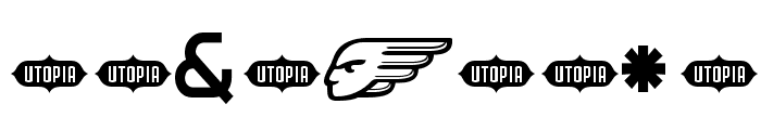 Birdman Bold Font OTHER CHARS