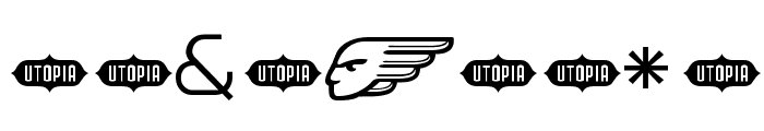 Birdman Light Font OTHER CHARS