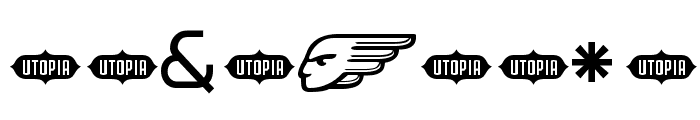 Birdman Font OTHER CHARS