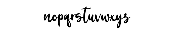 Birdy Home Font LOWERCASE