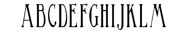 BirminghamElongated Font UPPERCASE