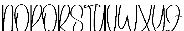Birth Font UPPERCASE