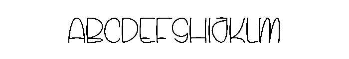 Birthday Party2 Font UPPERCASE