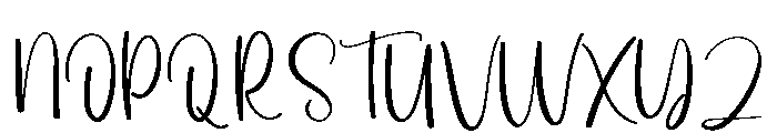 Birthday Valentine Font UPPERCASE