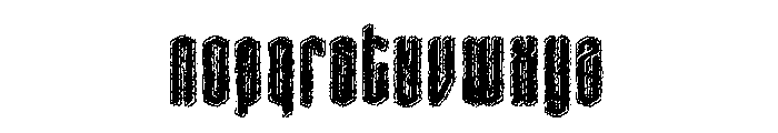 Birthmark Font UPPERCASE