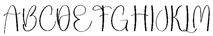 Biscuit Homemade Font UPPERCASE