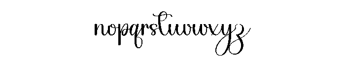 Biscuit Homemade Font LOWERCASE