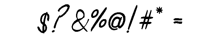 Biscuit and Donuts Font OTHER CHARS