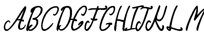 Biscuit and Donuts Font UPPERCASE