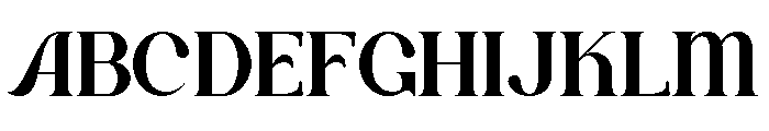 Bisoca Font UPPERCASE