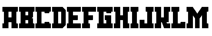 Bisson Capital Font UPPERCASE
