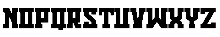 Bisson Capital Font LOWERCASE
