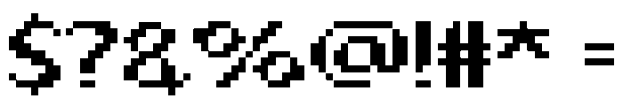 Bit-23 Font OTHER CHARS