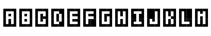 BitBox Font UPPERCASE