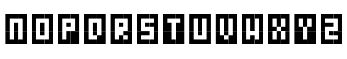 BitBox Font UPPERCASE