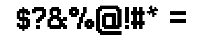 BitPap Font OTHER CHARS