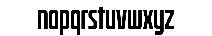 BitcrusherCdRg-Bold Font LOWERCASE
