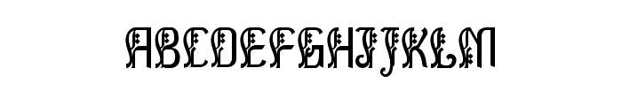 Bitling sulochi calligra Regular Font UPPERCASE
