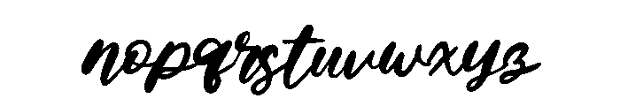 Bitman Font LOWERCASE