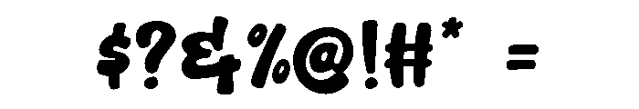 Bitrank Font OTHER CHARS