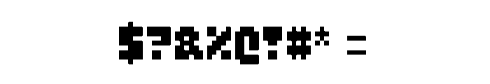 Bitrimus Font OTHER CHARS