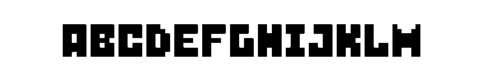 Bitrimus Font UPPERCASE