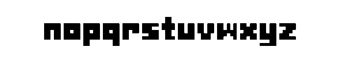 Bitrimus Font LOWERCASE