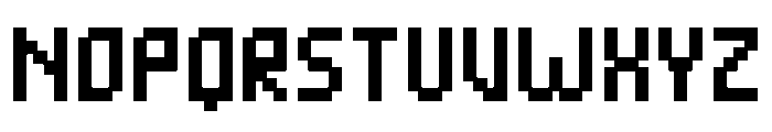 Bitsential Font LOWERCASE