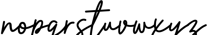 Bitter Signature DEMO! DEMO! Font LOWERCASE