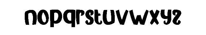 BitterCandyDemo Font LOWERCASE