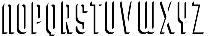 BivoacShadowDemo-Shadow Font LOWERCASE