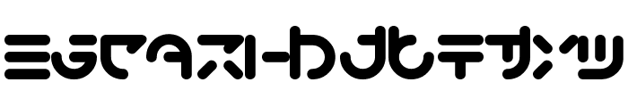 bigup Bold Font LOWERCASE