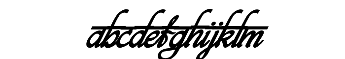 bits indian calligra Bold Italic Font UPPERCASE