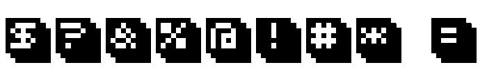 bitween 10 A Font OTHER CHARS