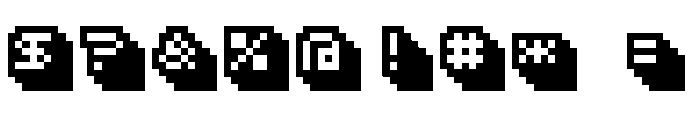 bitween 10 A2 Font OTHER CHARS
