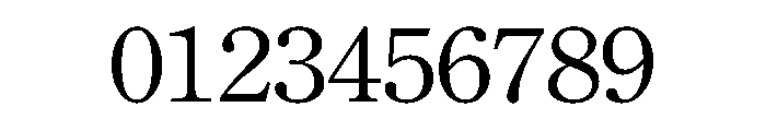 BiauKai Font OTHER CHARS