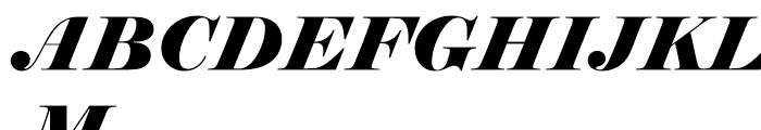 Big Figgins Italic Font UPPERCASE