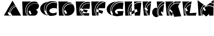 Big George NF Regular Font UPPERCASE
