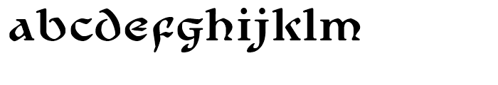 Bilibin EF Regular Font LOWERCASE
