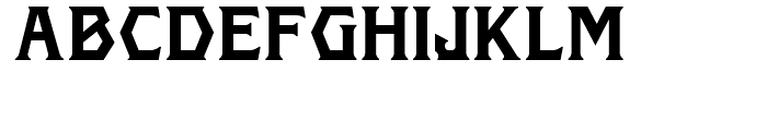 Binghamton NF Regular Font LOWERCASE