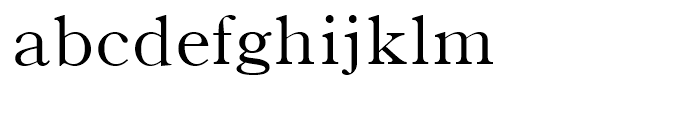 Binny Old Style Regular Font LOWERCASE