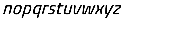 Biome Narrow Italic Font LOWERCASE