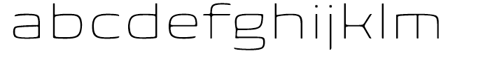 Biome Wide Extra Light Font LOWERCASE
