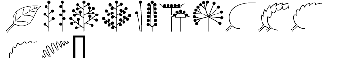 Biosymbols LT One Font UPPERCASE
