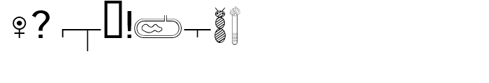 Biosymbols LT Two Font OTHER CHARS