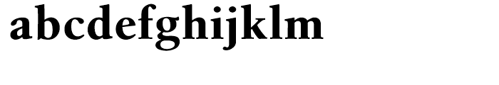 Birka Bold Font LOWERCASE