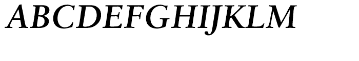 Birka Semi Bold Italic Font UPPERCASE