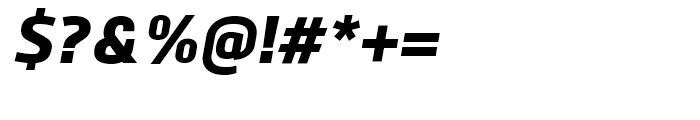 Bitner ExtraBold Italic Font OTHER CHARS