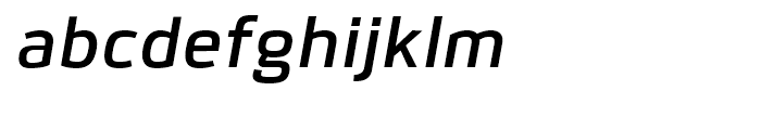 Bitner SemiBold Italic Font LOWERCASE