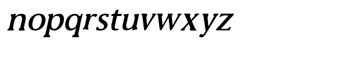 Biza Italic Font LOWERCASE